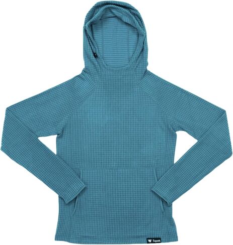 Hoodie الشبكة منتصف الطبقة في الهواء الطلق للسيدات للتنزه في حقيبة الظهر التزلج على التزلج على التزلج in Kuwait