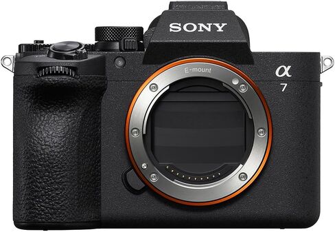 مجموعة كاميرا Sony ILCE-7M5/B a7 V كاملة الإطار بدون مرآة مع عدسة FE مقاس 50 مم F1.8، وفلاش Speedlight MK320، وحامل أحادي 72 بوصة، وبطاقة ذاكرة 64 جيجابايت، ومجموعة Corel Photo Video Suite، وحقيبة كاميرا صور ديكو + المزيد in Kuwait