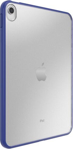 حافظة OtterBox iPad 10th Gen & A16 React - أزرق ثرابت، رفيع للغاية، سهل التركيب، حواف مرتفعة تحمي الكاميرا والشاشة in Kuwait