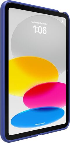 حافظة OtterBox iPad 10th Gen & A16 React - أزرق ثرابت، رفيع للغاية، سهل التركيب، حواف مرتفعة تحمي الكاميرا والشاشة in Kuwait