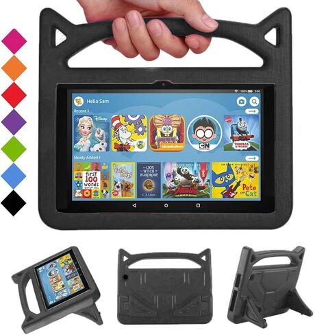 Fire HD 8 Case,Fire HD 8 Tablet Case for Kids,(2024/2022/2020 Release,12th/10th Gen),Lightweight Shockproof Kid-Proof Cover with Stand Kids Case for Fire HD 8 Plus Tablet & Fire HD 8 Kids Pro Tablet. in Saudi Arabia