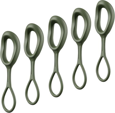 Zipper pulls Pack of 5 Heavy Duty Zipper Tags Zipper Pull Replacement for Tactical Backpack Pouches Luggage Purses Jackets(Black) in Kuwait