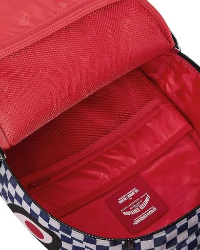 Sprayground Ichimatsu Moyo Camokawa Shark Backpack, Blue, Japanese Checkered Camo Pattern in Kuwait