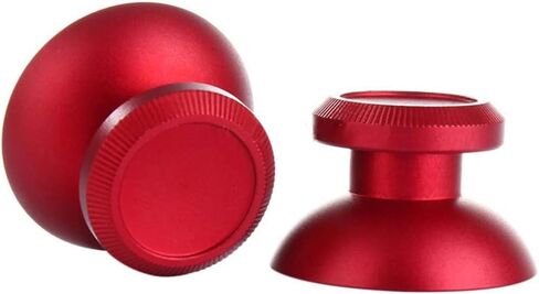 2PCs Replacement Rocker Metal Analog Joystick Thumbstick Mushroom Caps Repair for PS4 PS3 Xbox One (Red) in Kuwait