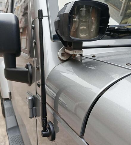 هوائي 13 بوصة متوافق مع Jeep Wrangler Gladiator JK JKU JL JLU Rubicon Sahara Unlimited Sport، لاستبدال هوائي Jeep Wrangler مقاس 13 بوصة in Kuwait