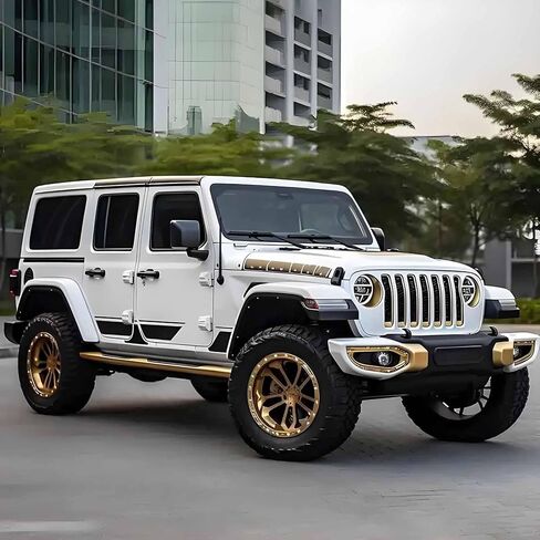 هوائي 13 بوصة متوافق مع Jeep Wrangler Gladiator JK JKU JL JLU Rubicon Sahara Unlimited Sport، لاستبدال هوائي Jeep Wrangler مقاس 13 بوصة in Kuwait