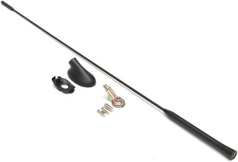 Eaglerich Black 21.5" Car Roof AM/FMAntenna Mast with Base Compatible for Ford Focus 2000-2007, Direct Replacement OEM XS8Z18919AA in Kuwait