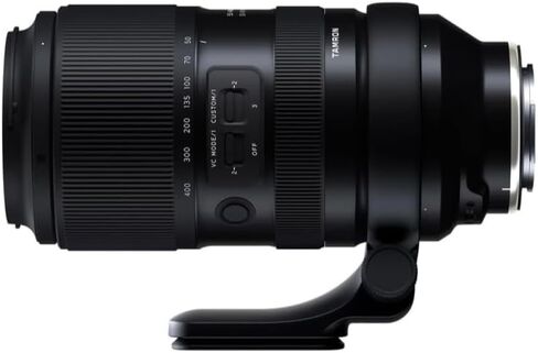 Tamron 50-400mm f/4.5-6.3 Di III VC VXD Lens Compatible with E Mount (Full Frame) Bundle with Tiffen Filter Set + Lens Cap Keeper + Cleaning Kit + Cleaning Cloth (5 Items) in Kuwait
