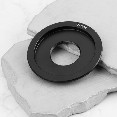 حلقة محول كاميرا Cinema C Mount إلى EOS EF SLR متوافقة مع Canon T80 T90 T7i T8 in Kuwait
