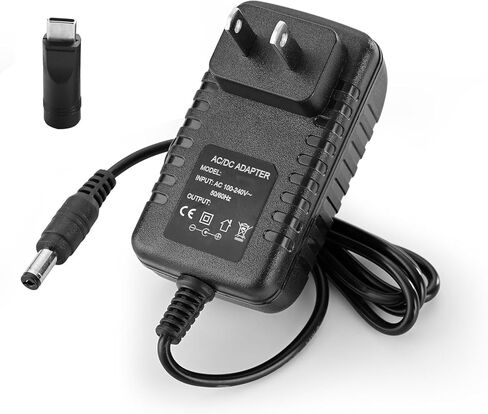 DC 5V Power Cord Compatible with VSC-550BT Vintage 3-Speed (Gift TPYE-C Head) Replacement for Record Player Power Cord in Kuwait