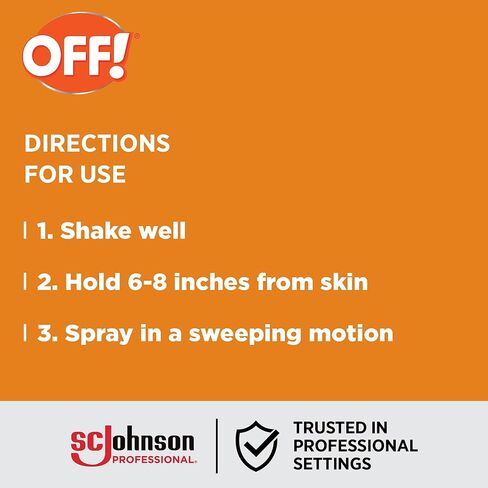 SC Johnson Professional معطل! رذاذ الهباء الجوي الجاف الطارد للحشرات من ديب وودز، 2.5 أونصة، 12 علبة in Kuwait