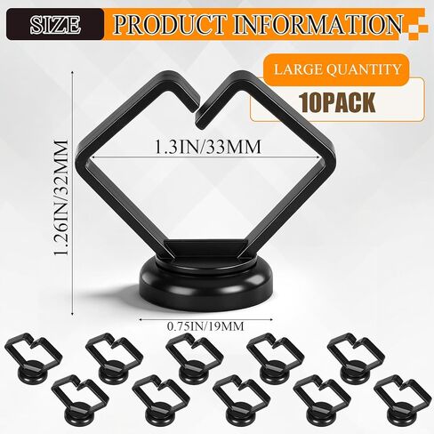 Konohan 10 Pcs Magnetic Fasteners 3/4" Magnetic Cable Holder Magnet Zip Tie Mount Base Holder for Home Office Marine Electrical Wiring in Kuwait