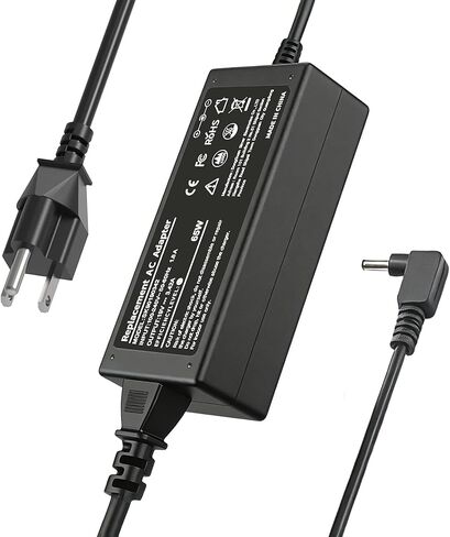 65W Laptop Charger 19V 3.42A 3.0×1.1mm AC Adapter Compatible with Acer Chromebook Aspire Swift Spin Iconia Series A314-22 A315-23 A315-58 314-23P A315-58G A315-57G A315-35 A315-24PT A317-53 A317-54 in Kuwait