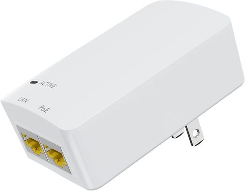 PROCET Gigabit PoE Injector 48V 15.4W IEEE802.3af PoE Ethernet Adapter for eero PoE 6, UniFi U6 Pro, U6 Mash Pro, G5 G6 Bullet, AI Turret, Reolink RLC-810A/820A IP Camera, Wireless AP in Kuwait
