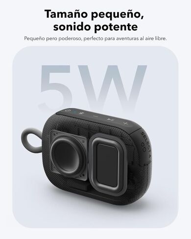 مكبر صوت Soundcore Boom Go 3i Select 4 Go Bluetooth المحمول من Anker، صوت قوي 15 وات، وقت تشغيل 24 ساعة، IP68، BassUp 2.0، مقاوم للماء/الغبار، مكبر صوت محمول للغاية in Kuwait