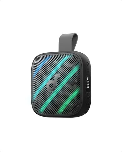 مكبر صوت Soundcore Boom Go 3i Select 4 Go Bluetooth المحمول من Anker، صوت قوي 15 وات، وقت تشغيل 24 ساعة، IP68، BassUp 2.0، مقاوم للماء/الغبار، مكبر صوت محمول للغاية in Kuwait