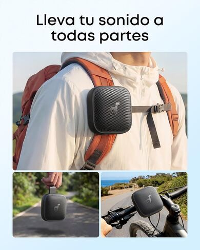 مكبر صوت Soundcore Boom Go 3i Select 4 Go Bluetooth المحمول من Anker، صوت قوي 15 وات، وقت تشغيل 24 ساعة، IP68، BassUp 2.0، مقاوم للماء/الغبار، مكبر صوت محمول للغاية in Kuwait