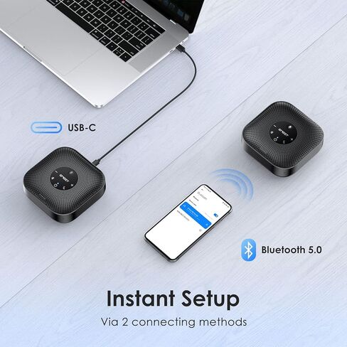 EMEET M0 Plus USB Bluetooth Speakerphone + C960 Webcam in Kuwait