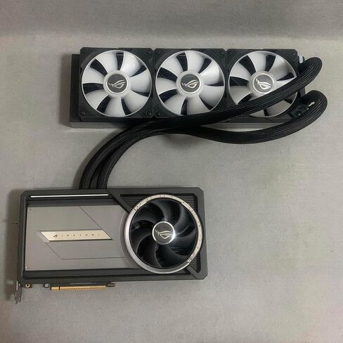 (بدون وحدة معالجة الرسومات) بطاقة رسومات ROG Astral LC GeForce RTX 5090، فقط كديكور أو عرض، أو نموذج قابل للتجميع، أو شكل بطاقة، أو تزيين غرفة الألعاب أو المكتب in Kuwait