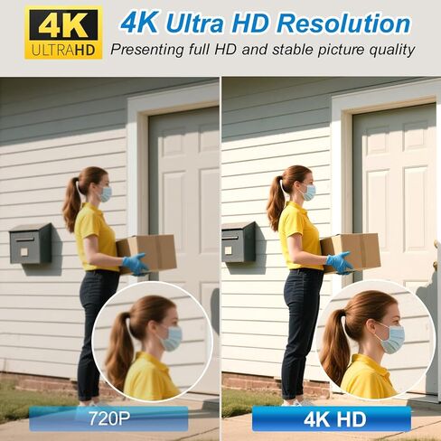كاميرا واي فاي صغيرة جدًا، بحجم الجيب، كاميرا مخفية للأمان، تسجيل فيديو HD4K فقط للتغذية المباشرة، لا حاجة إلى واي فاي، كاميرا مربية، مراقبة الطفل مع رؤية ليلية، كشف الحركة، تخزين سحابي، تسجيل حلقي in Kuwait
