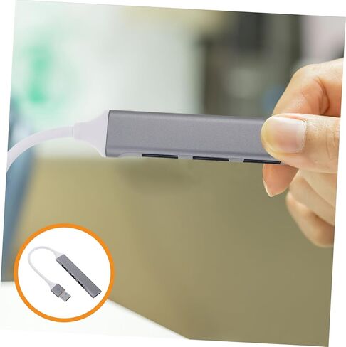 Uonlytech USB Hub Multi-Port Splitter for Laptop and Desktop High-Speed USB Expansion Hub for Multiple Devices for Car and Home Use in Kuwait