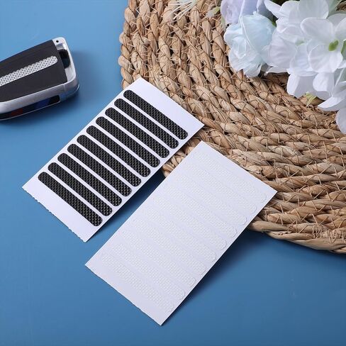 40 Pcs Phone Grip Tape Rubber Non Slip Side Sticker Adhesive Grippy Bumper Frame Stickers Waterproof Pre-Cut Strips Decal for Phone Case Tablet Smartphone Frame in Kuwait
