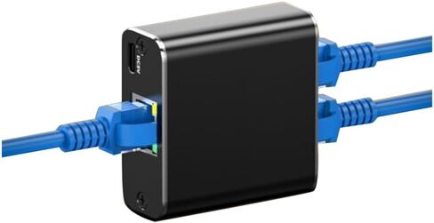 Rj45 الفاصل 1 إلى 2 جيجابت إيثرنت محول شبكة الإنترنت موسع كابل لطابعة الكمبيوتر المحمول لوحة المفاتيح والماوس in Kuwait