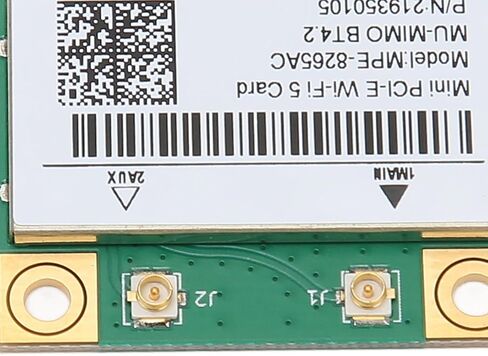 Generic Mini PCIE WiFi Card 8265AC 1200Mbps Dual Band 2.4GHz 5GHz Bluetooth 4.2 Network Adapter with Antenna for 10 8.1 8 7 Laptops in Kuwait