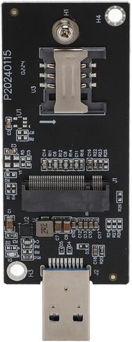 Generic Network Adapter Card, NGFF M.2 KeyB to USB3.0 4G 5G WWAN Module Adapter with SIM Slot, for Wince OS X (4 Antennae) in Kuwait