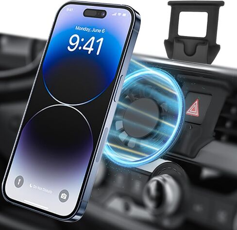 Car Phone Holder Mount for Audi A4/S4/A5/S5/RS4/RS5 2017-2025 Car Accessories Car Mount 360°Rotation for Car Phone Holder Magnetic Hands Free Compatible with iPhone Samsung Smartphones in Kuwait