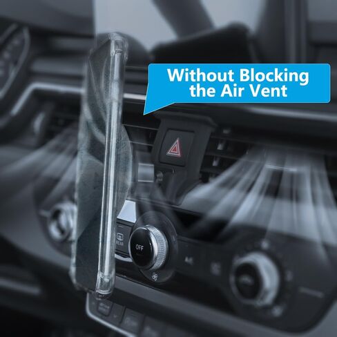 Car Phone Holder Mount for Audi A4/S4/A5/S5/RS4/RS5 2017-2025 Car Accessories Car Mount 360°Rotation for Car Phone Holder Magnetic Hands Free Compatible with iPhone Samsung Smartphones in Kuwait