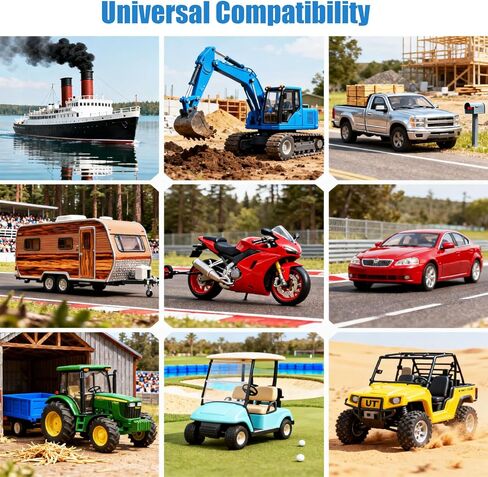 Marine Radio Antenna Rubber Duck Flexible Mast FM AM Radio Antenna with 9.84Ft Cable DIN Connector Universal Antennas for Car Pickup Truck Boat Camper RV Motorhome Tractor Yacht ATV UTV in Kuwait