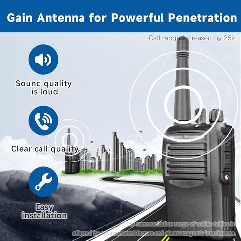 KRA-23M Antenna UHF 440-470 MHz Low-Profile Helical Antenna 2 Pack Compatible with Kenwood NX-5300 NX-300 NX-320 NX-340 TK-390 TK-3180 UV-5R TC-268 TC-368 (1) in Kuwait