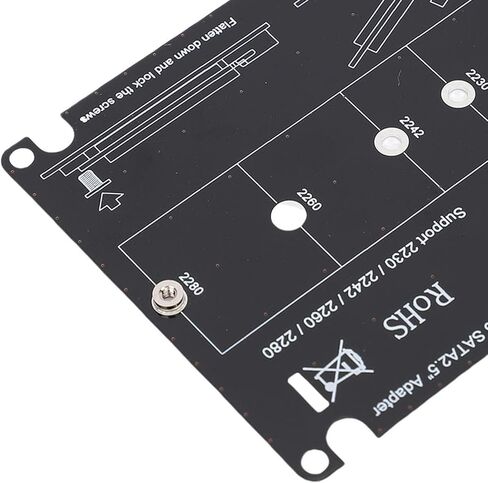 SSD 1 تيرابايت، محرك الحالة الداخلية، مفتاح M.2 NGFF B إلى محول ATA التسلسلي 2.5 بوصة، حاوية ATA التسلسلية M.2 إلى 2.5 بوصة، لـ 7 8 10، in Kuwait