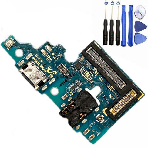 منفذ شحن USB فليكس كابل بديل من النوع C شاحن قاعدة شحن متوافق مع Samsung A51 A515F 6.5 بوصة مع أدوات in Kuwait