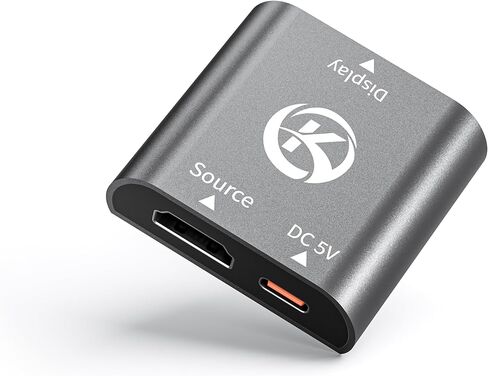 HDMI to USB C Adapter for Switch OLED/Switch 2, PS4/5, Xbox, TV Box HDMI Male(Source) to USB C Female(Display) Compatible with Viture/RayNeo/Xreal/Rokid AR Glasses/Portable Monitor 4K@60Hz in Kuwait