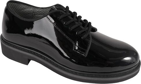 Rothco Uniform Oxford/Hi-Gloss Shoe, Black, W/14 in Saudi Arabia
