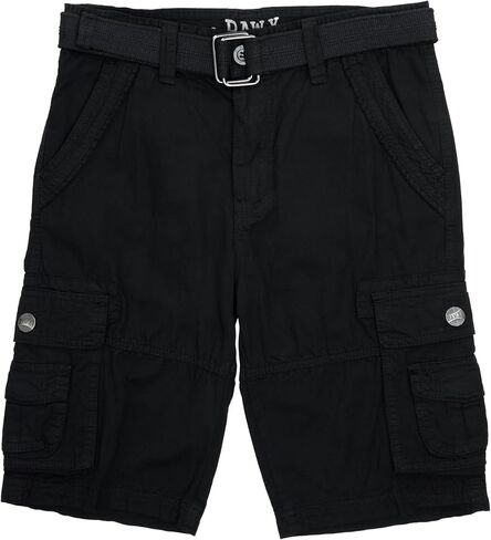 Raw X Boys Cargo Shorts 8-18 | 100% Cotton Belted Twill Boys, Teen and Youth Cargo Short | in Saudi Arabia