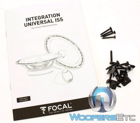 نظام مكبرات الصوت Focal ISS-200 8 بوصة 80 وات RMS ثنائي الاتجاه in Kuwait