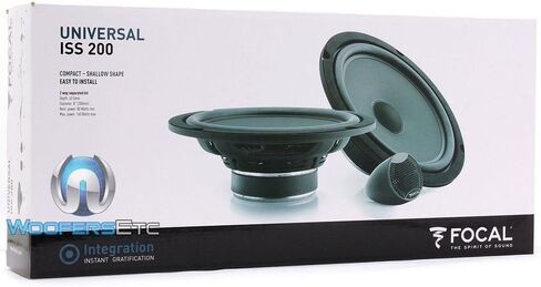 نظام مكبرات الصوت Focal ISS-200 8 بوصة 80 وات RMS ثنائي الاتجاه in Kuwait