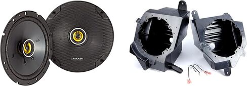 KICKER CSC 6.75" w/Speaker Pods -Compatible with Wrangler JL 2018-UP, Gladiator 2020-UP in Kuwait