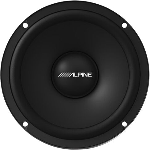 Alpine UTE-83BT Mech-Less Digital Media Receiver with Bluetooth® Wireless Technology w/EL-E65C-G 6.5" Component Speaker Set in Kuwait
