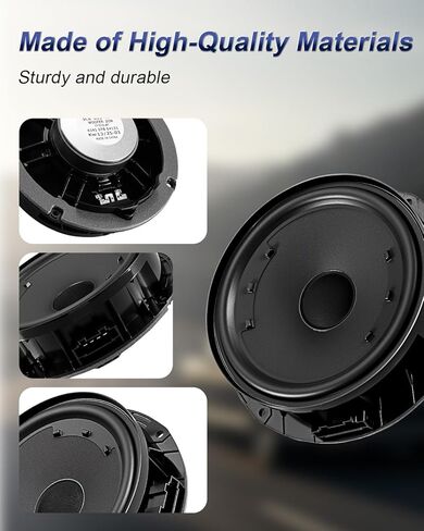 Front Door Speaker Assembly 6 Inch Fit for VW Passat Jetta Replace 5C6035454A for Left Driver or Right Passenger Side in Kuwait