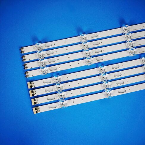 شريط إضاءة خلفي LED (8) لتلفزيون 58 بوصة BN96-50458A BN96-50459A UN58TU8000F UN58TU6900 VUN58TU7000 V0T7-580SMA-R0 UN58TU7000FXZA UN58TU700DFXZA UN58TU700DF UN58TU7020 UN58TU7100 SVC580A23_L ر in Kuwait