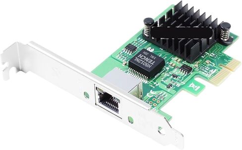 I225-T1 PCIe x1 2.5G بطاقة شبكة بمنفذ واحد 2500M 1 منفذ LAN لشريحة I225-V in Kuwait