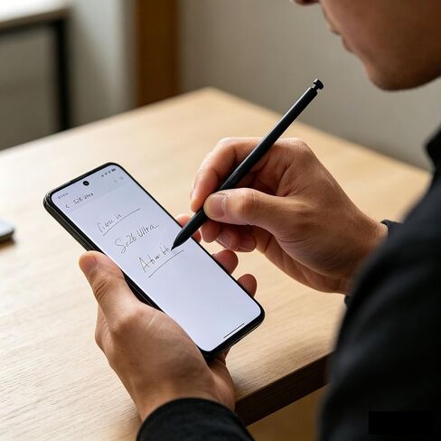 قلم Galaxy S26 Ultra S لاستبدال قلم Samsung Galaxy S26 Ultra، قلم S Pen S26 Ultra Stylus بديل مع 5 أطراف/أطراف (أسود) in Kuwait