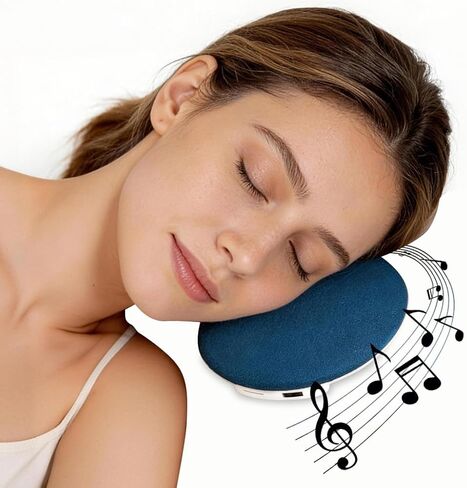 Under Pillow Speaker - Mini Portable Bluetooth Pillow Speaker for Sleeping with White Noise, Timer Ultra-Thin Wireless Sleep Aid Headphones for Adults, Kids, Side Sleepers in Kuwait