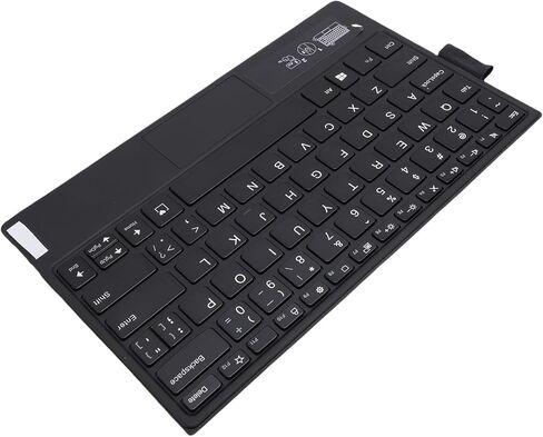 Bluetooth Touchpad Keyboard, Rechargeable Wireless Keyboard with QWERTY Layout for ThinkPad X1 Fold Tablet in Kuwait