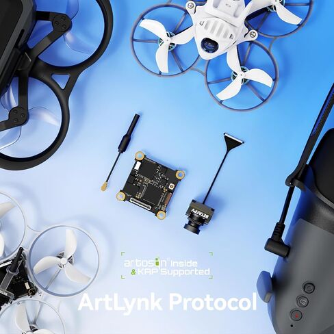 BETAFPV P1 Air Unit HD VTX مع 1080P/60FPS، زمن وصول منخفض 60 مللي ثانية، نطاق أقصى 5KM، مستشعر CMOS 1/2.9 بوصة، مجال رؤية 170 درجة، وزن خفيف للغاية، دعم التوصيل مع FC/USB لـ DIY 1S HD Cine Whoop مثل Meteor75 Pro in Kuwait