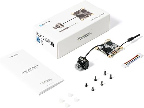 BETAFPV P1 Air Unit HD VTX مع 1080P/60FPS، زمن وصول منخفض 60 مللي ثانية، نطاق أقصى 5KM، مستشعر CMOS 1/2.9 بوصة، مجال رؤية 170 درجة، وزن خفيف للغاية، دعم التوصيل مع FC/USB لـ DIY 1S HD Cine Whoop مثل Meteor75 Pro in Kuwait
